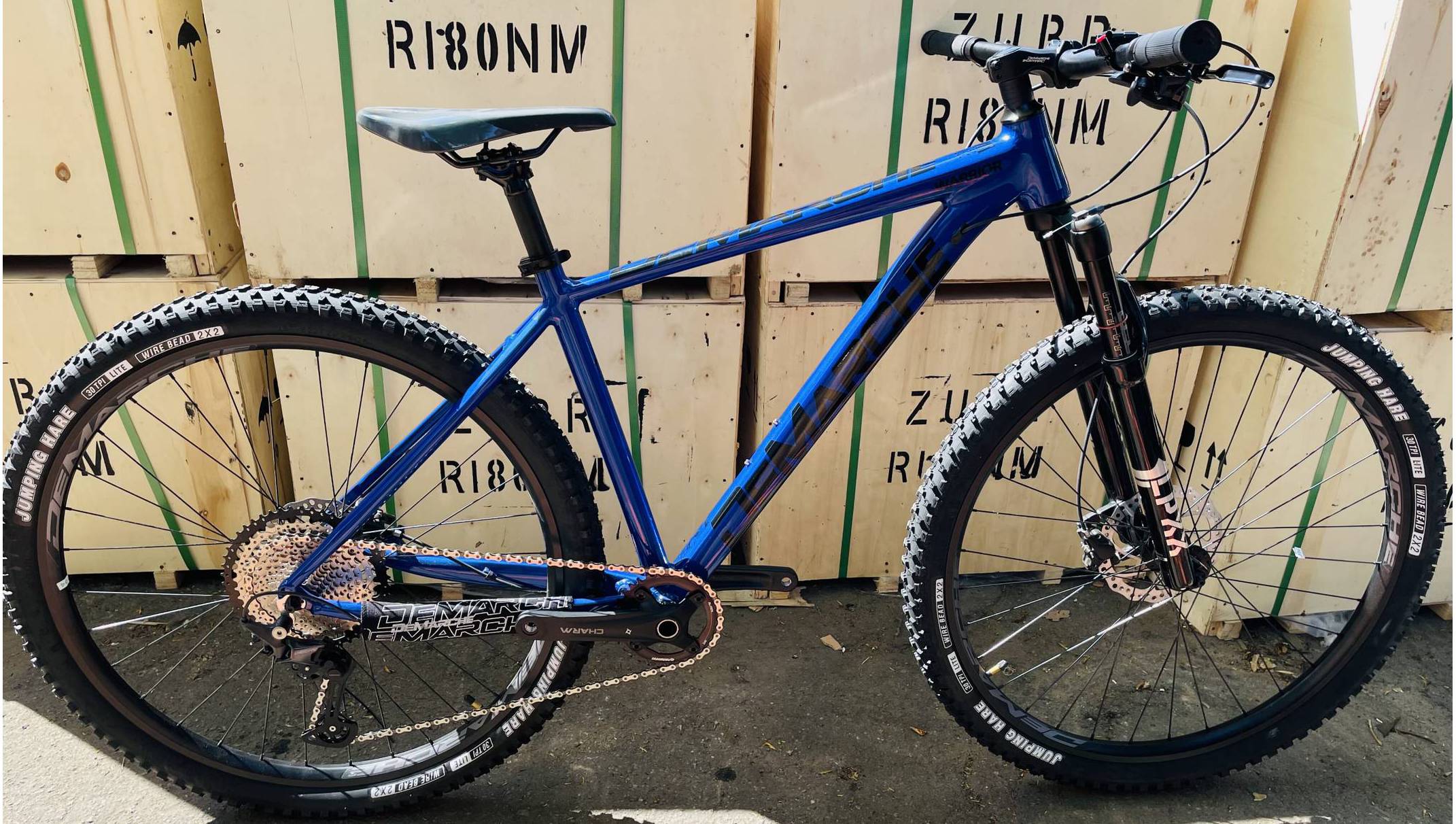 Велосипед DeMARCHE Warrior 29" розмір XL 2022 Синій 